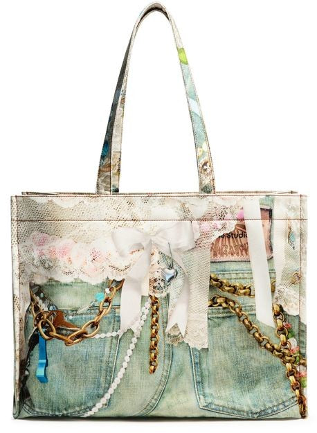 ACNE Logo tote bag - Image 1