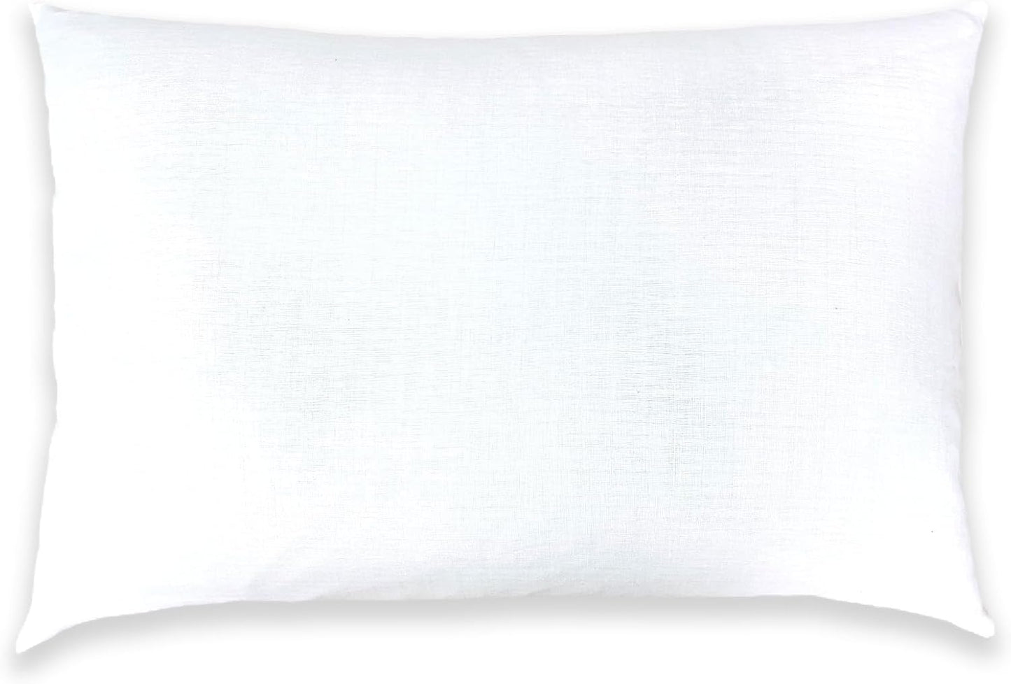Nishihaya Buckwheat Pillow, Made in Japan, Japanese Bleaching, Organic Cotton, Pillow with Pillow Case, Buckwheat Hulls, Adjustable Height, Large, White