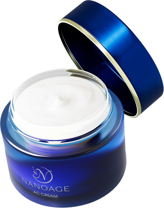 [100% Pure Retinol x CICA] NANOAGE Retinol Cream for Sensitive Skin "Night Care (Ageing Care)" Deer Cream, EGF, Fullerene, Argan Oil, Moisturizing Cream, Nano Age, 1.1 oz (30 g)