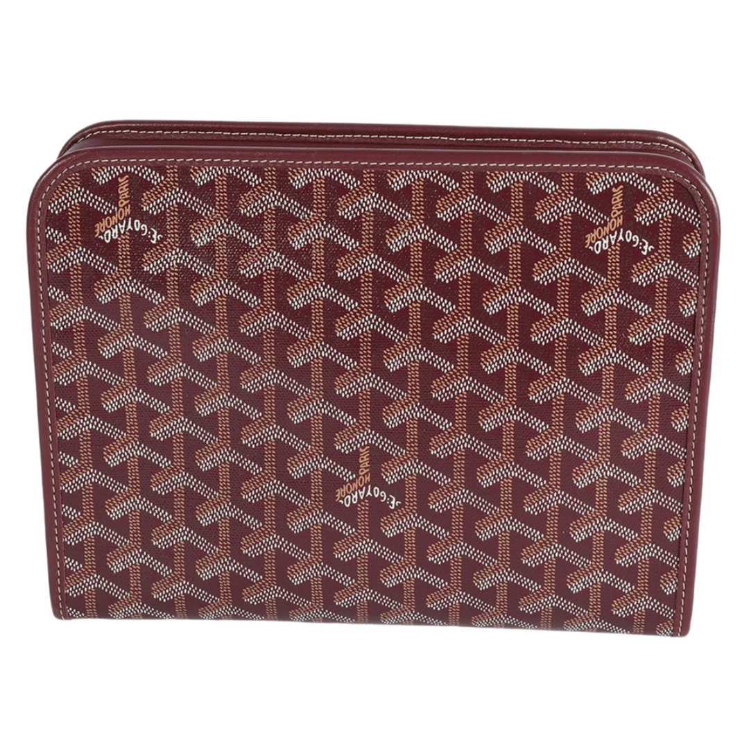 GOYARD JOUVENCE 'BURGUNDY' MM TOILETRY BAG