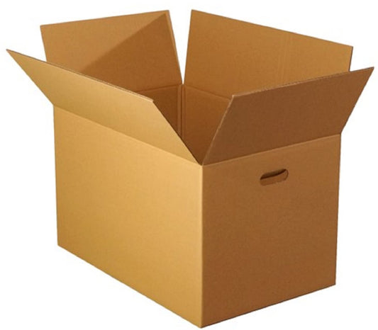dE1-HT-15 Cardboard, 140 Size, Set of 15, Includes Handle Holes, Cardboard, Moving, Courier, 140 Size, 2 Folding Delivery, Made in Japan