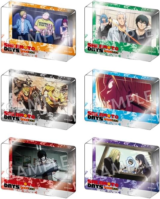 SAKAMOTO DAYS TV Anime Acrylic Block Collection Box of 6