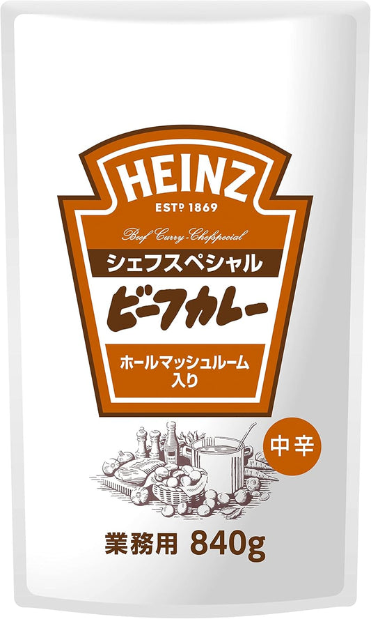 HEINZ Beef Curry Chef Special Pouch, 29.6 oz (840 g)
