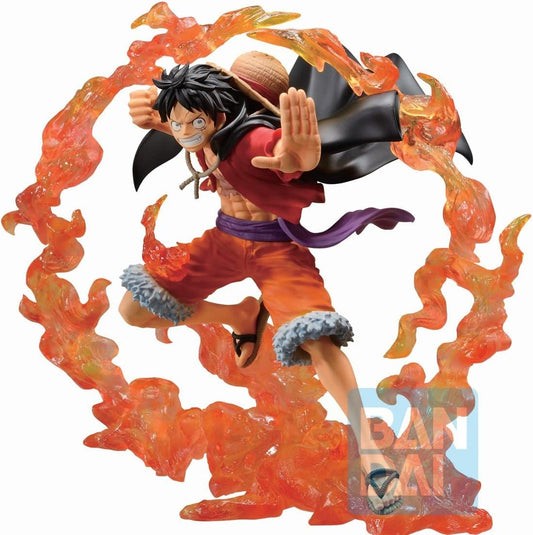 Banpresto Ichiban Kuji One Piece Takumi Genealogy Duel Memory A-Prize Monkey D Luffy Figure