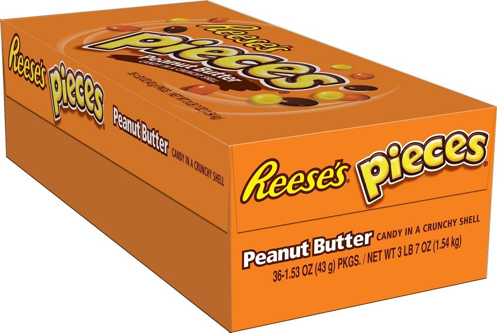 REESE'S PIECES Candy, 1.53 onzas (paquete de 36)