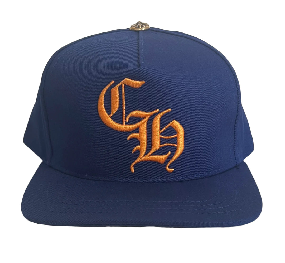 CHROME HEARTS 'YELLOW' CH BLUE BASEBALL HAT