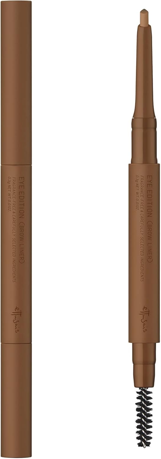 ettusais Eye Edition (Browliner) 03 Ash Brown Eyebrow Pencil Waterproof Formula 0.3g