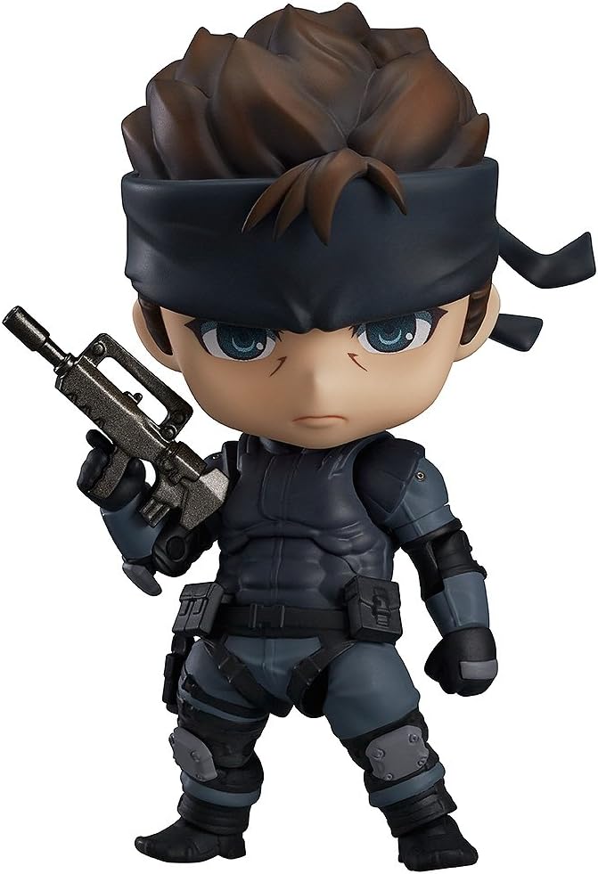 Nendoroid Metal Gear Solid, Solid Snake, Non-scale, Plastic, Pre-painted Action Figure, Secondary Resale