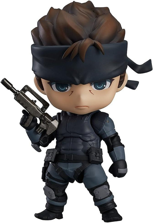 Nendoroid Metal Gear Solid, Solid Snake, Non-scale, Plastic, Pre-painted Action Figure, Secondary Resale