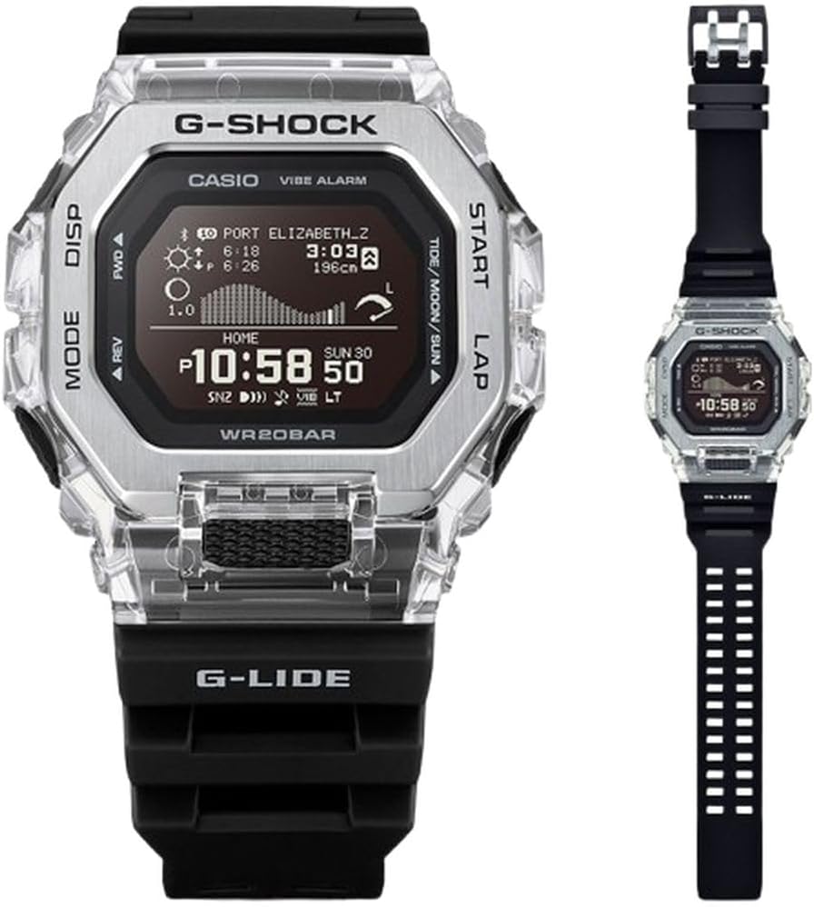 Casio G-Shock GBX100S-1 G-Lide Gleaming Wave Series Watch - Black