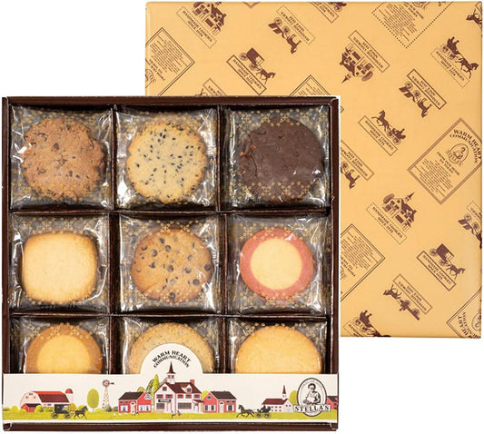 Antestella Warm Heart (M) 35 Pieces, Gift, Souvenir, Souvenir, Aunt Stella Return, Cookies, Chocolate Chip Cookies, Present