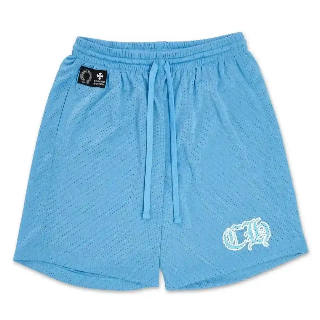 CHROME HEARTS 'BLUE' MESH SHORTS