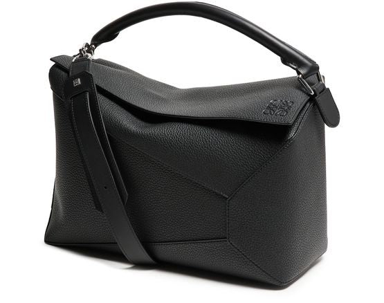 LOEWE Large Puzzle Edge bag in grained calfskin - Image 1