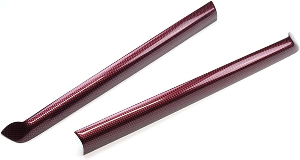SecondStage Toyota 86 Early / Late Door Handle Panel Under, Red Carbon T334D1R