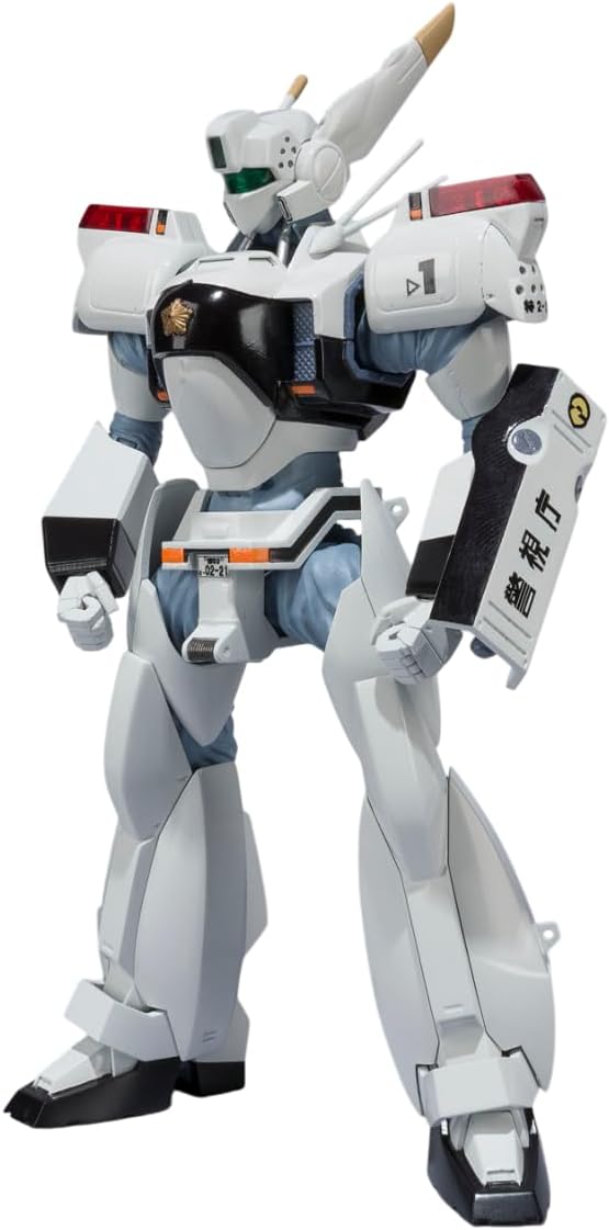 Tamashi Nations Robot Spirits Mobile Police Patlabor Ingram No. 1 (Resale Version), Approx. 4.9 inches (125 mm), ABS & PVC Pre-painted Action Figure