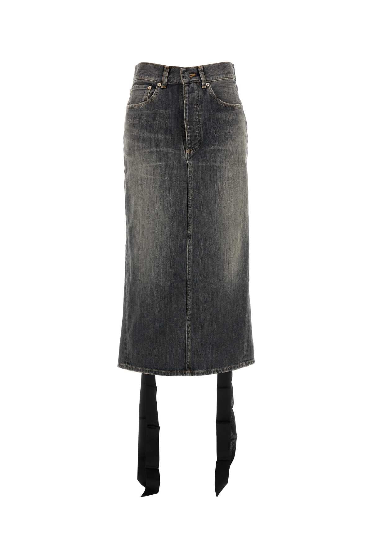 Balenciaga バレンシアガブラックデニムスカート - Image 1