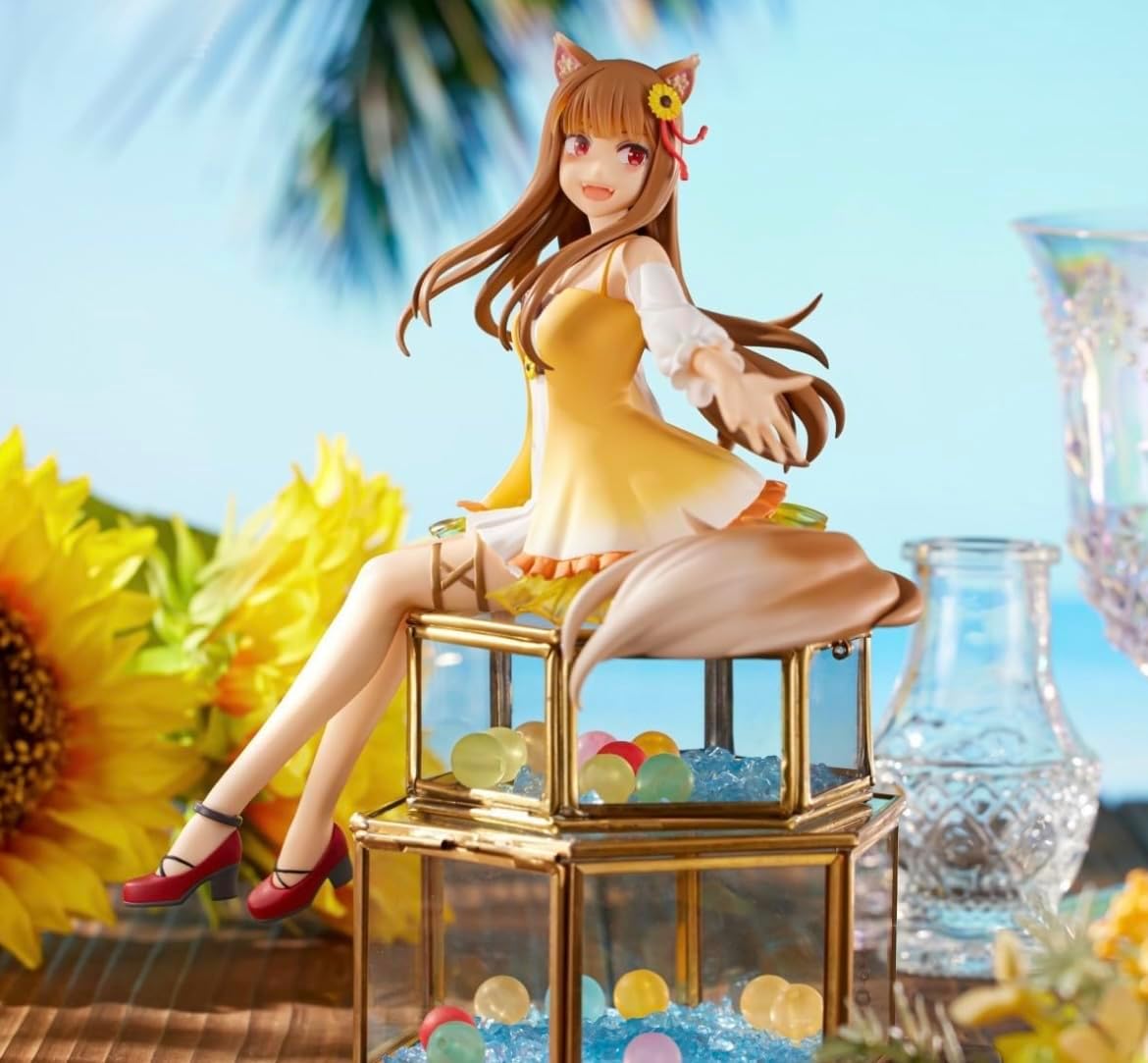 Wolf and Spice Merchant meets the wise wolf Noodle Stopper Figure, Holo, Sunflower One Piece Ver