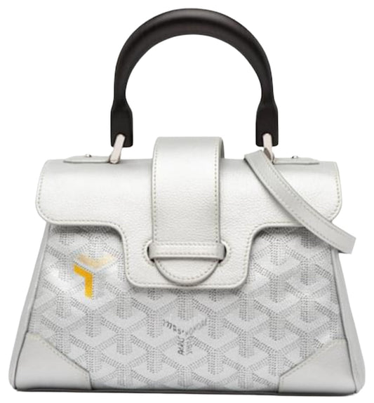 GOYARD 'SILVER' PRECIOUS METALS SAIGON MINI