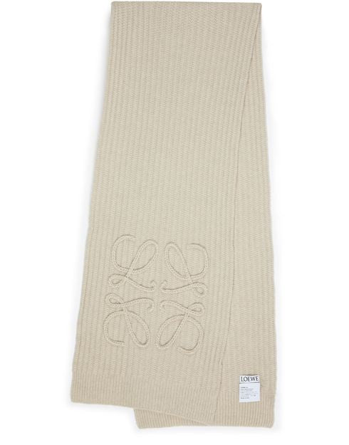 LOEWE Anagram wool scarf - Image 1