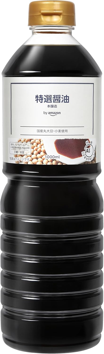By Special Selection Soy Sauce, Made with Domestic Round Soy Sauce, 33.8 fl oz (1,000 ml)