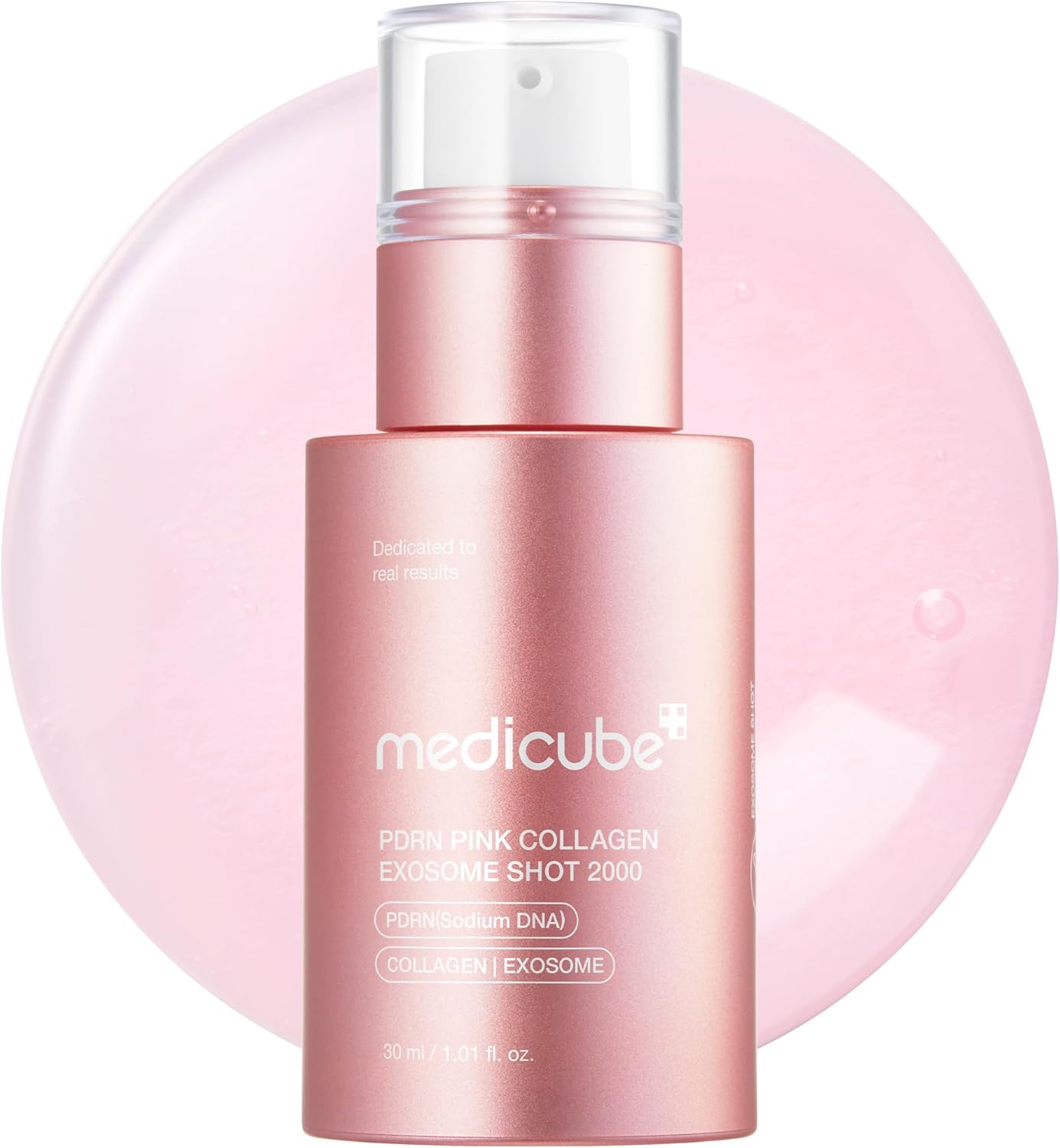 Medicube PDRN Pink Exosome Shot 2000 Needles To Paint Serum Pores Hari Lead Introduction Solution Korean Cosmetics Serum