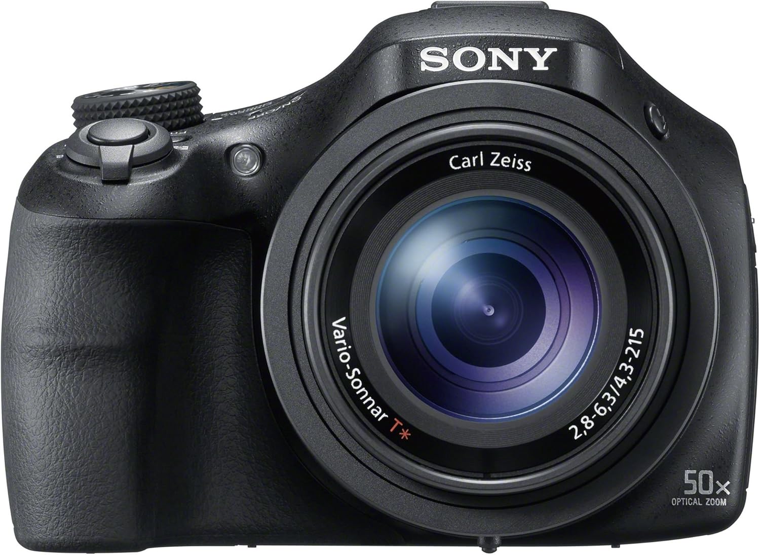 Sony Cyber-shot DSC-HX400V C Digital Camera, 50x Optical Zoom, 20.4 Megapixels, Black
