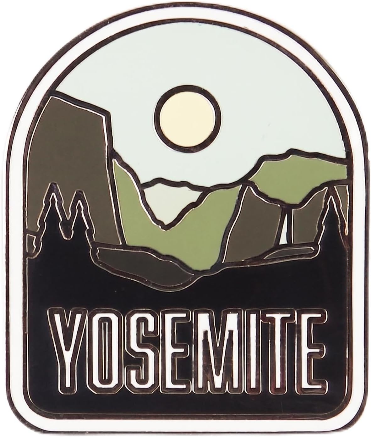 Vagabond Heart Pin esmaltado del Parque Nacional de Yosemite - Yosemite Souvenir - Yosemite Pin