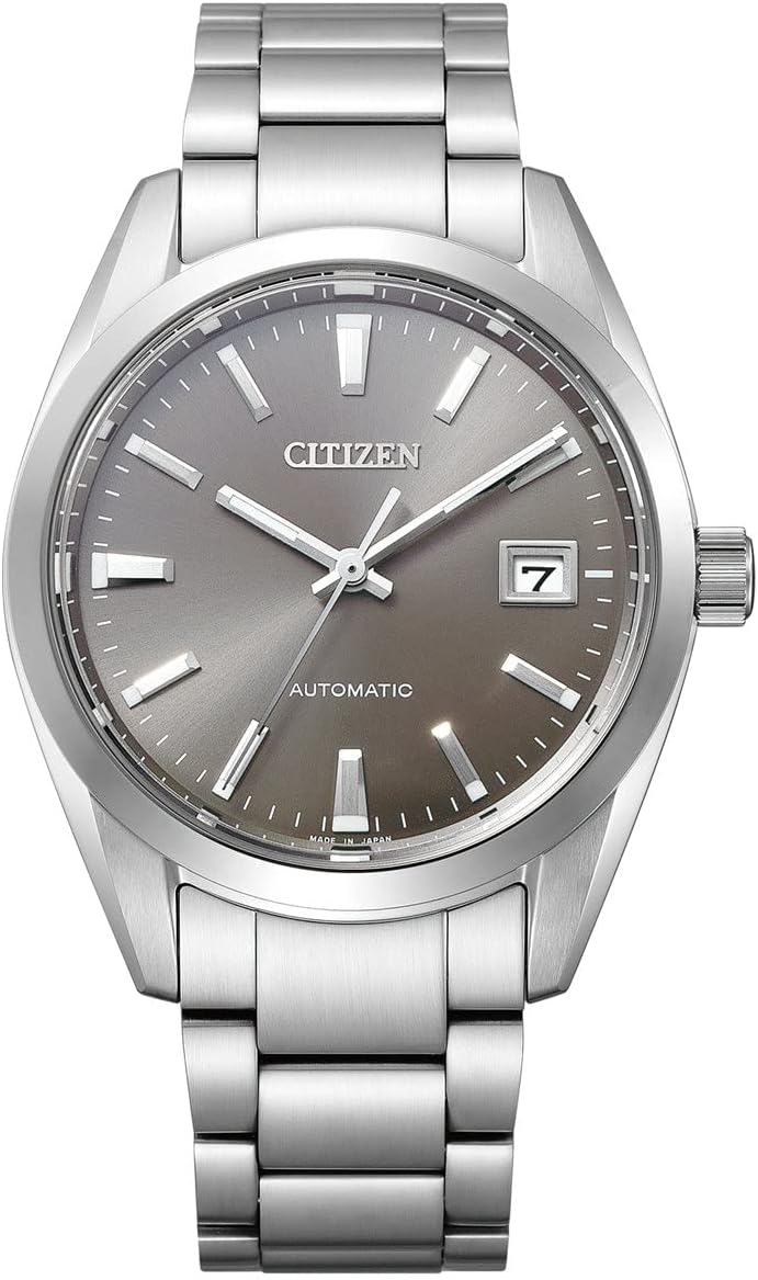Citizen NB1050-59H Mechanical Waterproof Men's Wristwatch, Silver, Silver, Bracelet Type