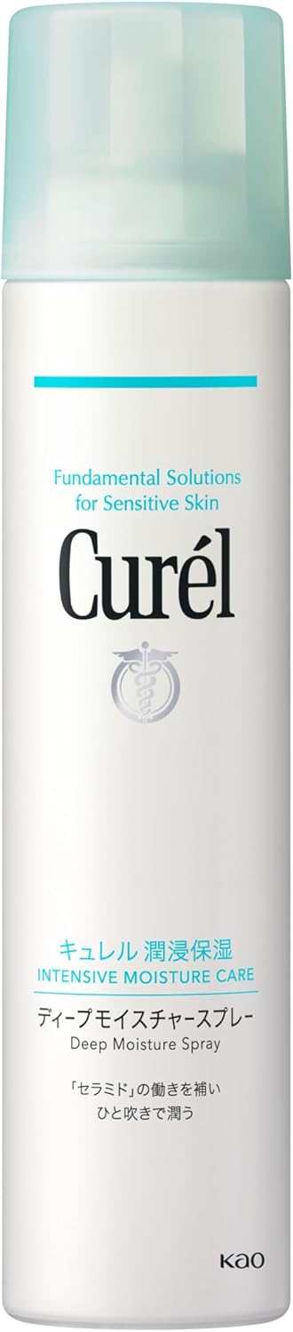 Curél Deep Moisture Spray, 8.8 oz (250 g), Quasi-Drug, Lotion, 8.8 oz (250 g) x 1