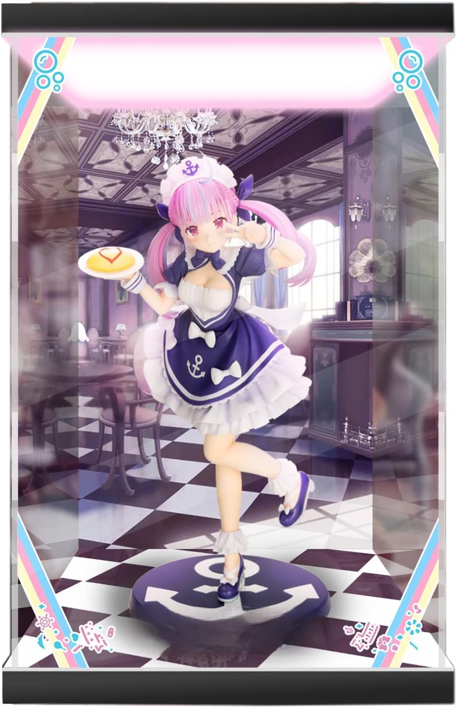 Holo Live Akua Minato 1/7 Scale Kotobukiya Exclusive Figure Case Display Case (No Lighting)