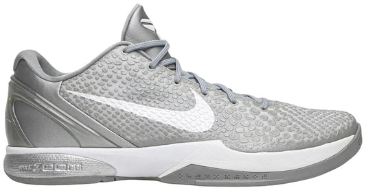 NIKE ZOOM KOBE 6 'METALLIC SILVER'