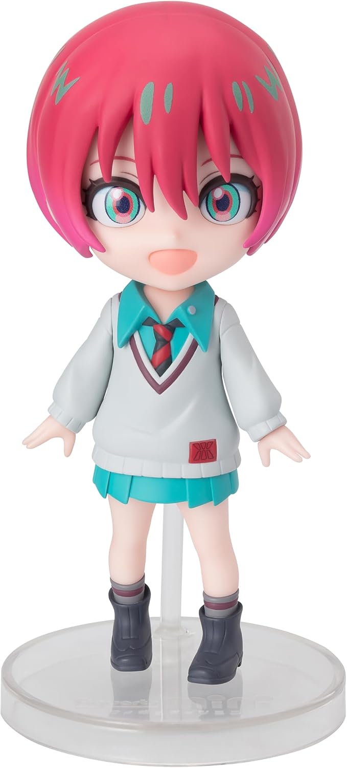 TAMASHII NATIONS Figuarts Mini Mobile Suit Gundam GQuuuuuuuuX, Amate Yuzuriha (Machu), Approx. 3.5 inches (90 mm), PVC & ABS, Pre-painted Action Figure