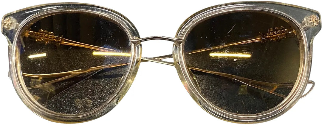 CHROME HEARTS 'BETTY LOU' CRYSTAL SUNGLASSES
