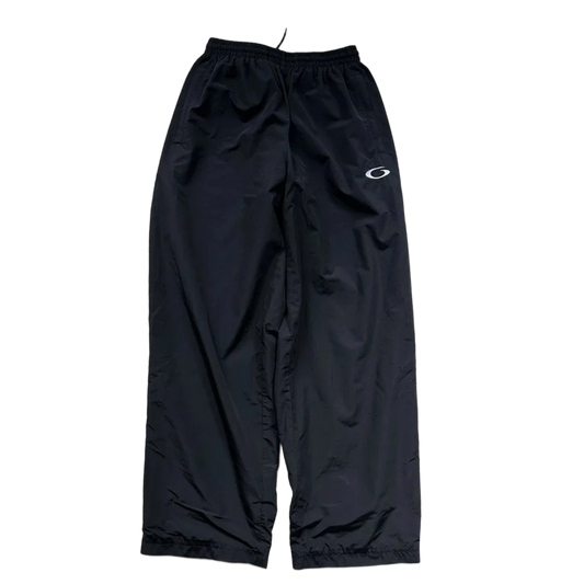 BALENCIAGA 'BASKETBALL LOGO' BLACK TRACKSUIT PANTS
