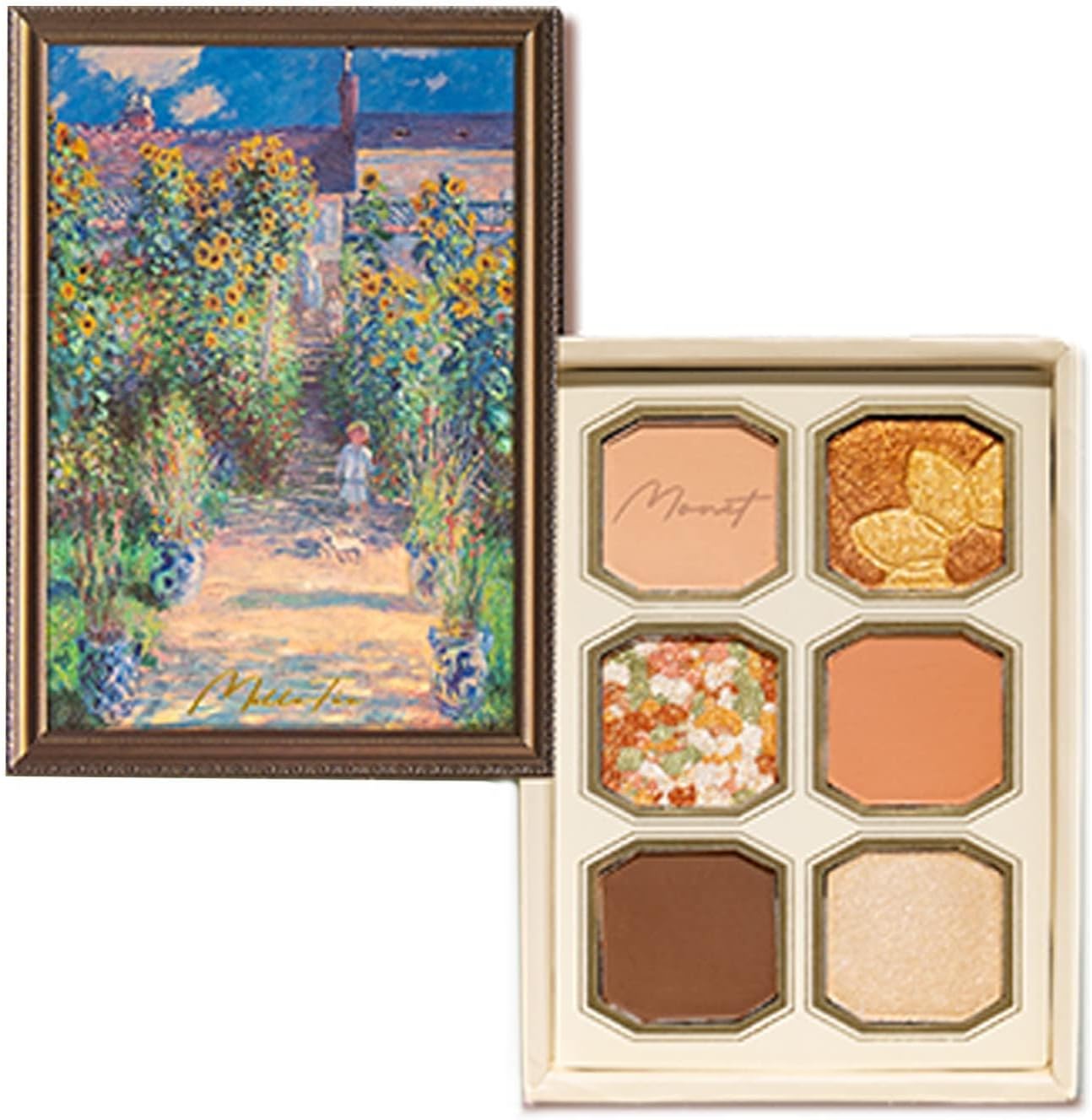 MilleFee (05 Monet’s Garden) Painting-Inspired Eyeshadow, Eye Makeup Palette, Cosmetics, Present, Gift