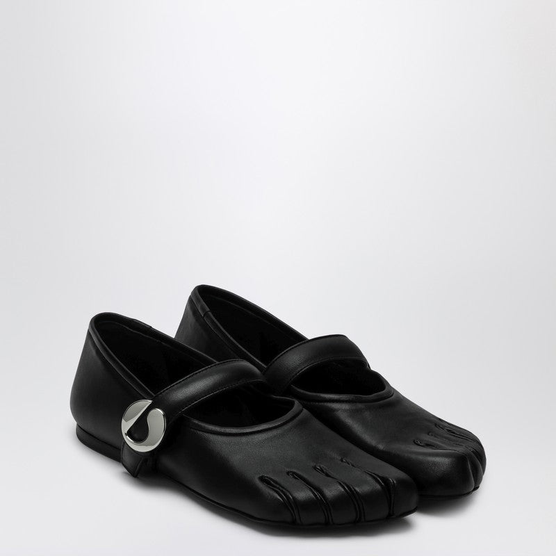 Coperni コペルニブラック5フィンガーバレエフラット - Image 1