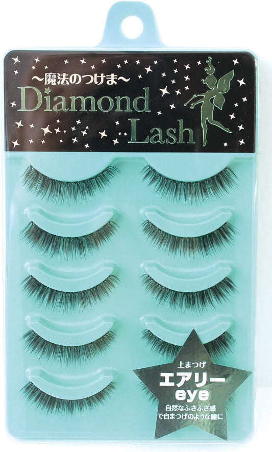 Diamond Lash Diamond Lash [Airy Eye] 5 Pairs (For Upper Eyelashes) Natural Lush Feeling For Your Eyelashes..