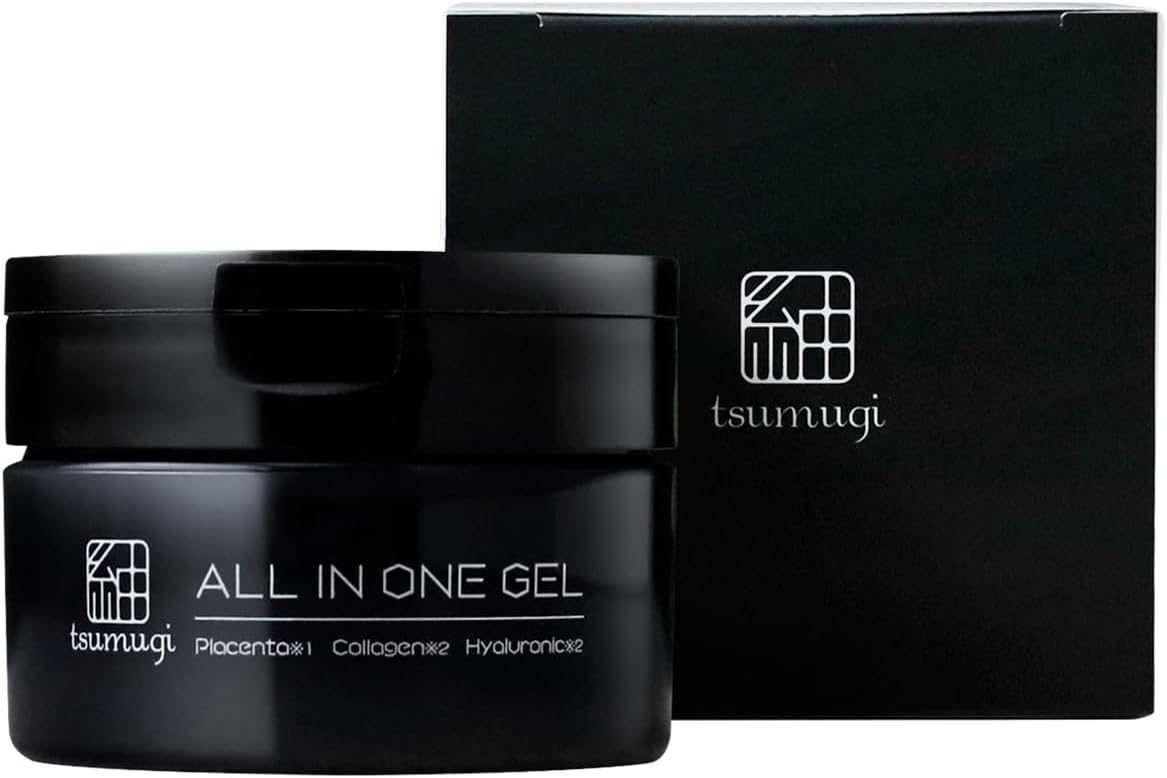 TSUMUGI LABO Medicinal Men's All-in-One Gel, 3.5 oz (100 g), Placenta Formulated (Men's Lotion), After Shave Lotion, Tsumugi Cosmetics, Tsumugi Lab