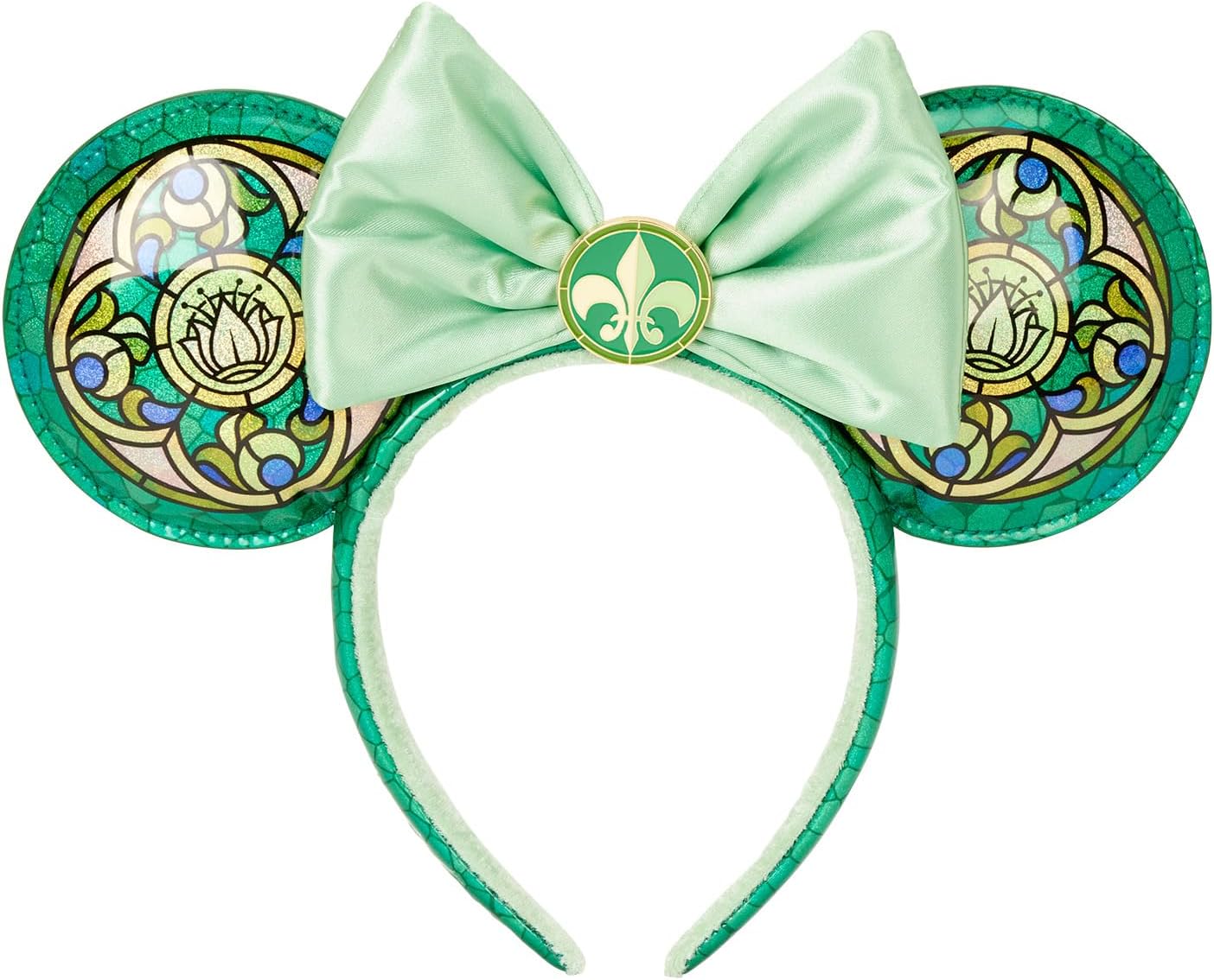 Loungefly Disney Princess - Colección de vitrales de princesa: Tiana Ears, exclusivo de Amazon