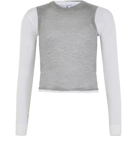 LOEWE Draped sweater in cashmere - Image 1