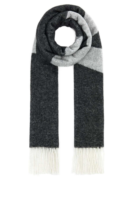 A.p.c. A.P.C.ダークグレーウールブレンドマロスカーフ - Image 1