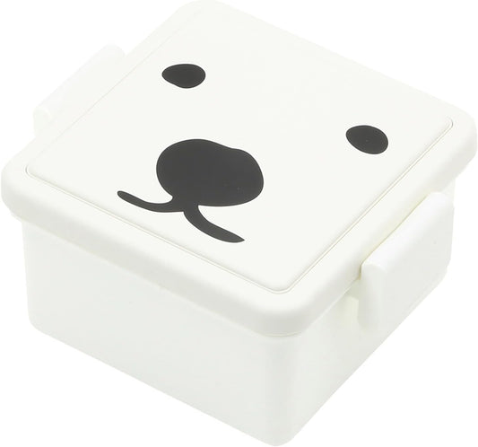 Miyoshi Seisakujyo (三好製作所) GEL-COOma (じぇるくーま) Male Cold Pack One-Piece Rectangular Lunch Box Bento Box 4.3×3.5×2.2 in (11×9×5.5 cm) 7.4 fl oz (220 ml) Easy Clip Buckle Mechanism Storage Container for