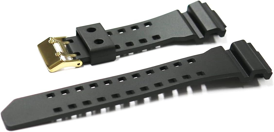 Soubi G-Shock GA-100 GA-110 GD-120 GA-300 Etc Compatible Belt, Mat, Rubber, gs-b10m