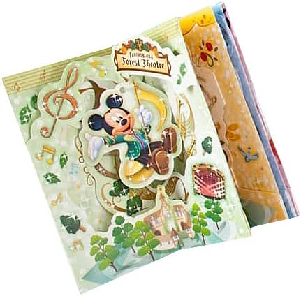 Mickey & Friends Greeting Card New Area Opening Commemorative 2020 Disney Goods Souvenir (Tokyo Disneyland Exclusive)