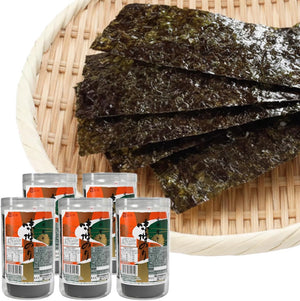 Oono Nori Tabletop Seasoned Nori 3 Pack/5 Pack Set 8-cut 48 sheets Ariake Sea Produced Top Grade First Harvest Hinode Seal Secret Sauce Crispy Texture Rice Companion Onigiri Bento Simple Packaging