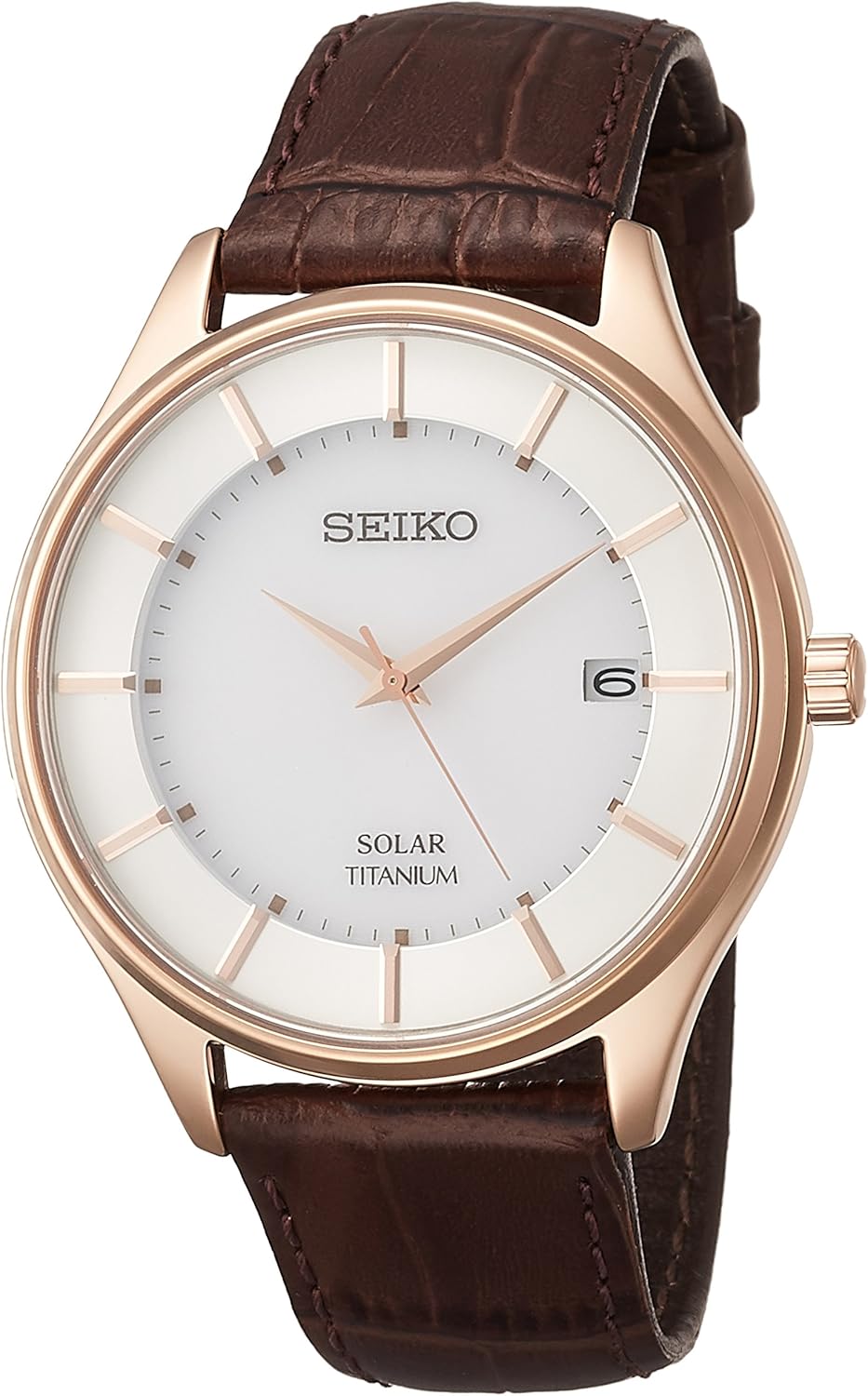 [セイコーウォッチ] 腕時計 セイコー セレクション ソーラーペア SBPX106 ブラウン