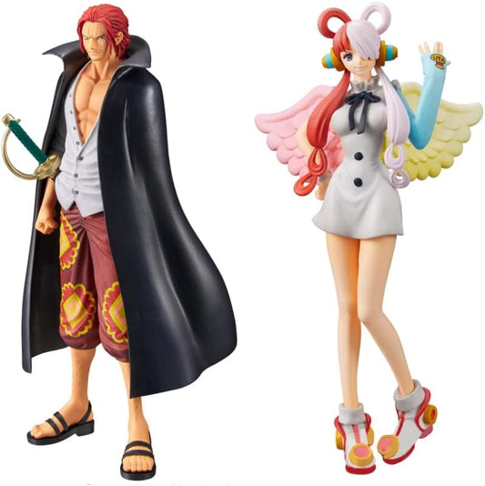 ONE PIECE FILM RED DXF ~ THE GRANDLINE SERIES ~ SHANKS & UTA 2 Types Set Shanks Uta One Piece Figure