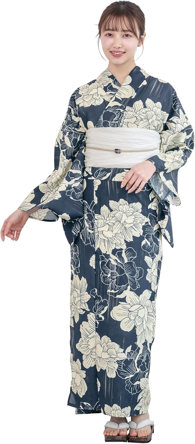 Soubien Floro Women's Yukata Set of 2