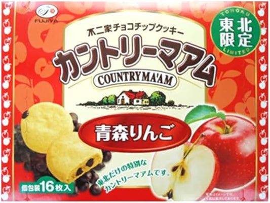 Country Mam Aomori Apples, Pack of 16, Tohoku Region Limited Edition, Individual Packaging, Apple Juice, Powder, Candy, Cookies, Chocolate, Chips, Chocolate Chips, Aomori Prefecture, Souvenirs