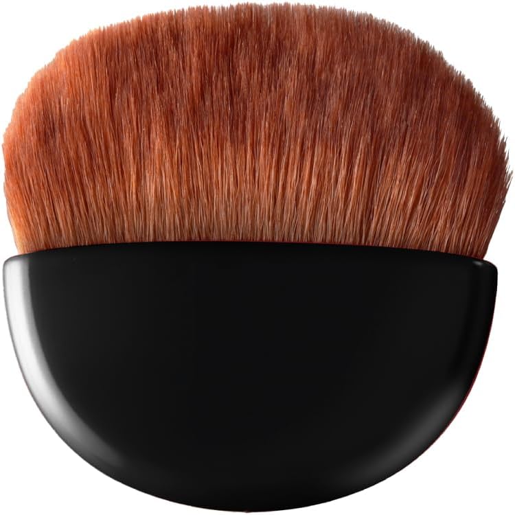 MEIKO MC Collection Compact Powder Brush (Makeup Brush, Powder Brush, Face Brush, Portable, Thin, Made in Japan)